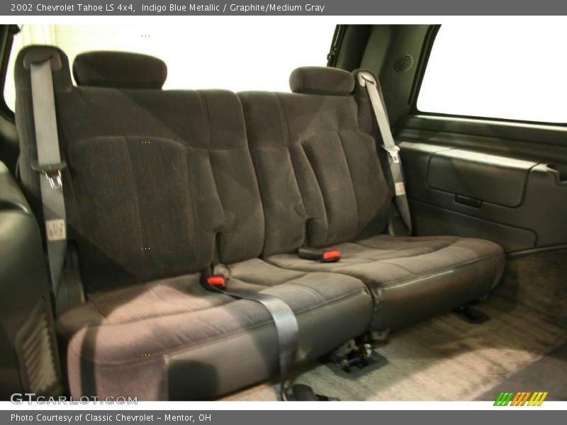 Indigo Blue Metallic / Graphite/Medium Gray 2002 Chevrolet Tahoe LS 4x4