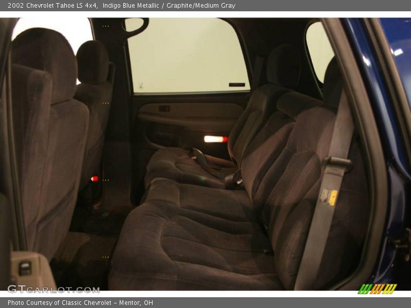 Indigo Blue Metallic / Graphite/Medium Gray 2002 Chevrolet Tahoe LS 4x4