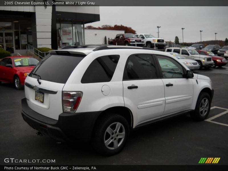 Summit White / Light Gray 2005 Chevrolet Equinox LS
