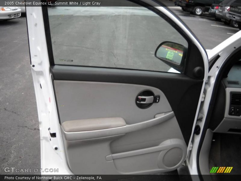 Summit White / Light Gray 2005 Chevrolet Equinox LS