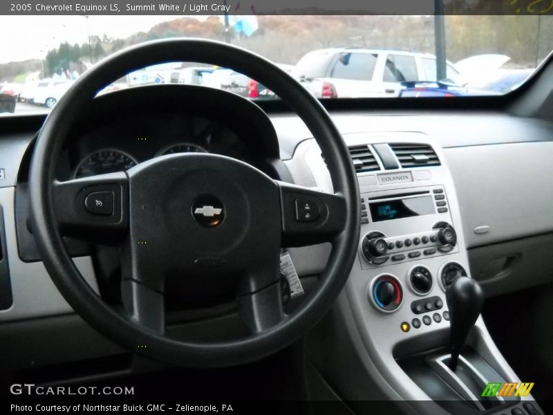 Summit White / Light Gray 2005 Chevrolet Equinox LS