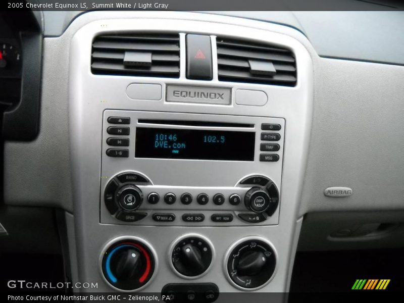 Summit White / Light Gray 2005 Chevrolet Equinox LS