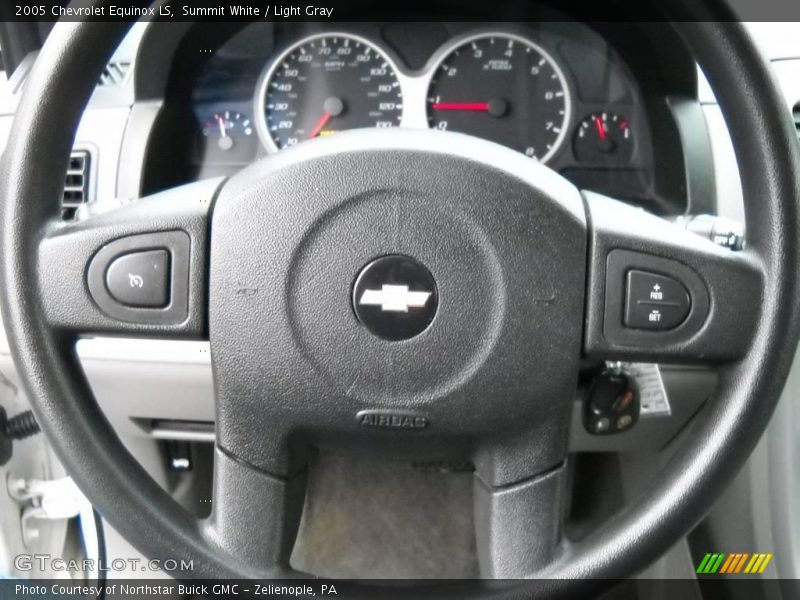 Summit White / Light Gray 2005 Chevrolet Equinox LS