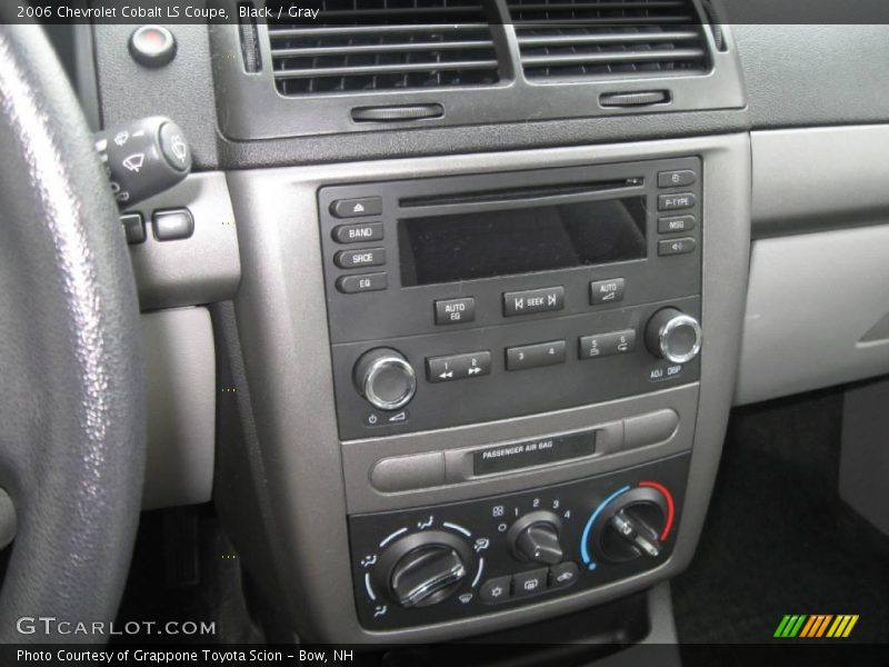 Black / Gray 2006 Chevrolet Cobalt LS Coupe