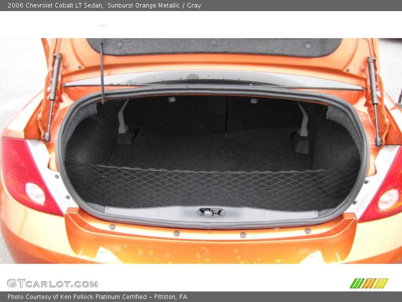 Sunburst Orange Metallic / Gray 2006 Chevrolet Cobalt LT Sedan