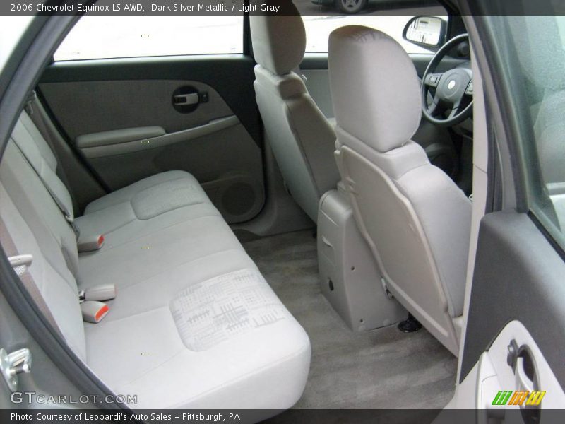 Dark Silver Metallic / Light Gray 2006 Chevrolet Equinox LS AWD