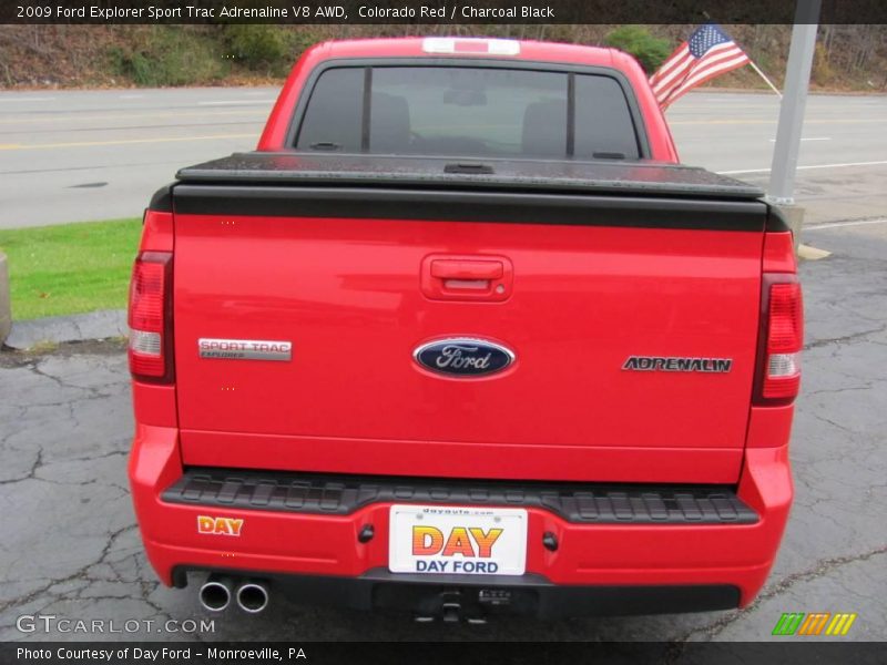 Colorado Red / Charcoal Black 2009 Ford Explorer Sport Trac Adrenaline V8 AWD