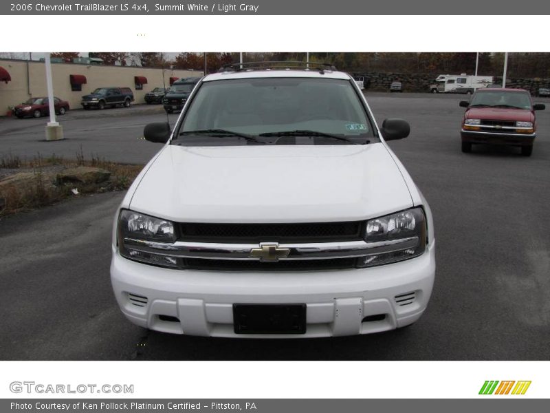 Summit White / Light Gray 2006 Chevrolet TrailBlazer LS 4x4