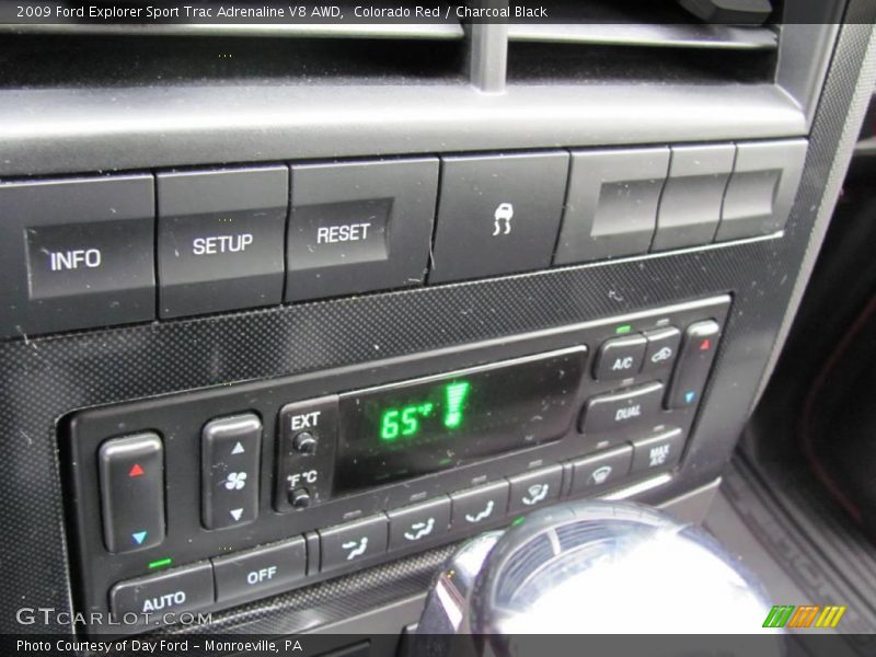 Colorado Red / Charcoal Black 2009 Ford Explorer Sport Trac Adrenaline V8 AWD
