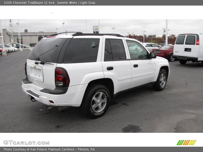 Summit White / Light Gray 2006 Chevrolet TrailBlazer LS 4x4