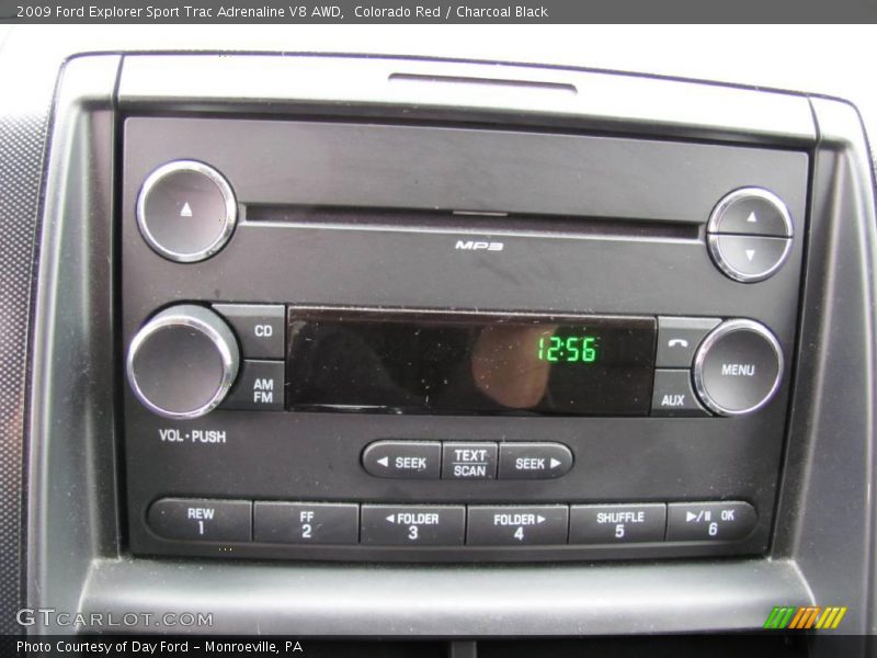 Colorado Red / Charcoal Black 2009 Ford Explorer Sport Trac Adrenaline V8 AWD