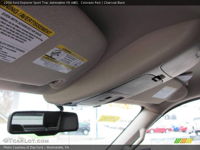 Colorado Red / Charcoal Black 2009 Ford Explorer Sport Trac Adrenaline V8 AWD