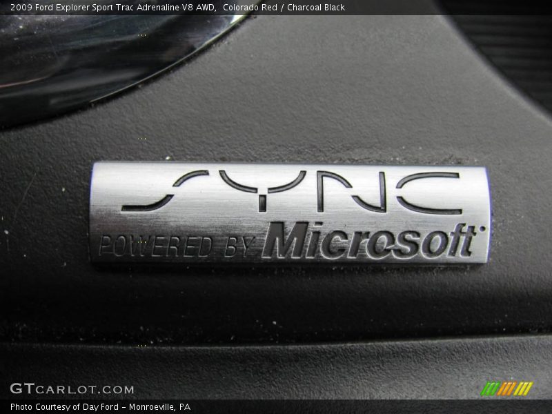 Colorado Red / Charcoal Black 2009 Ford Explorer Sport Trac Adrenaline V8 AWD