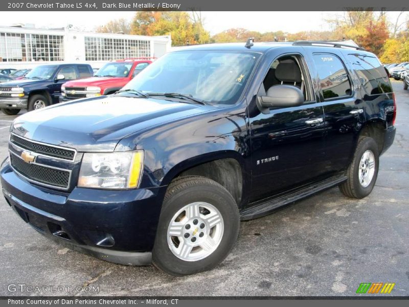 Dark Blue Metallic / Ebony 2007 Chevrolet Tahoe LS 4x4
