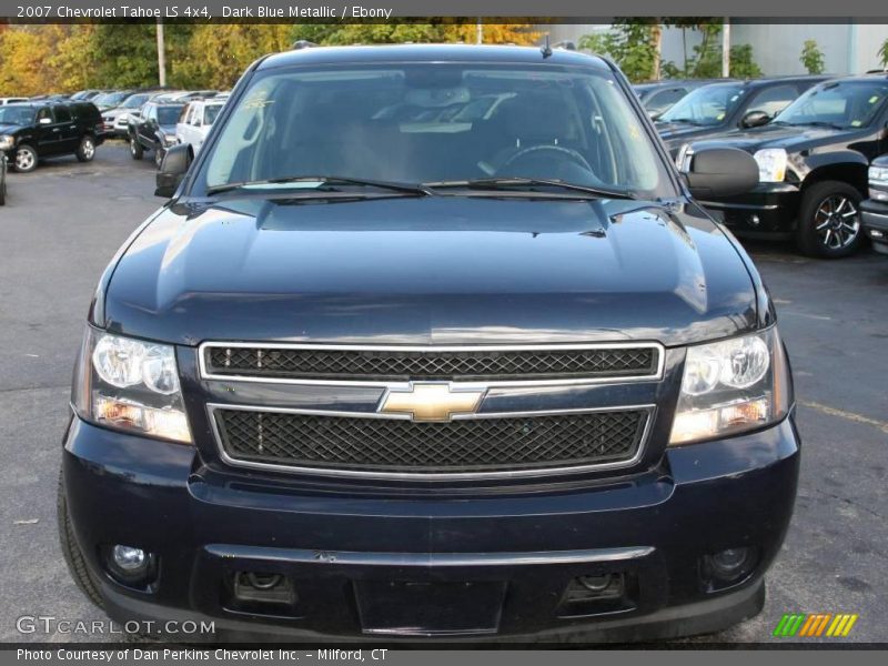 Dark Blue Metallic / Ebony 2007 Chevrolet Tahoe LS 4x4