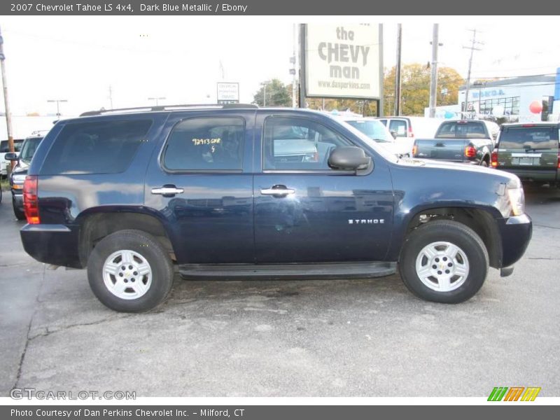 Dark Blue Metallic / Ebony 2007 Chevrolet Tahoe LS 4x4