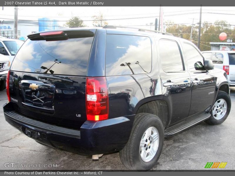 Dark Blue Metallic / Ebony 2007 Chevrolet Tahoe LS 4x4
