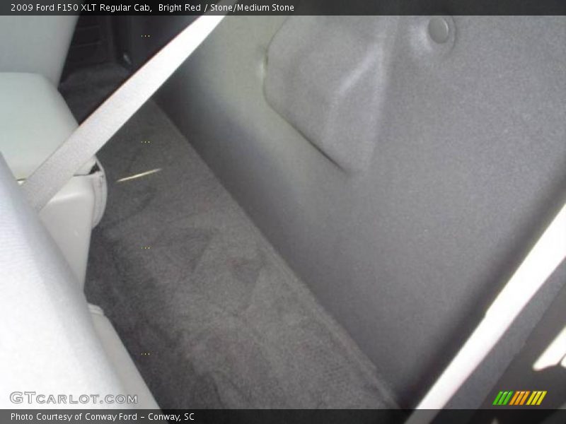 Bright Red / Stone/Medium Stone 2009 Ford F150 XLT Regular Cab