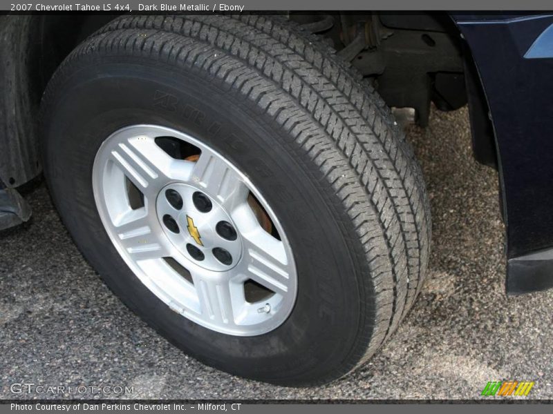 Dark Blue Metallic / Ebony 2007 Chevrolet Tahoe LS 4x4