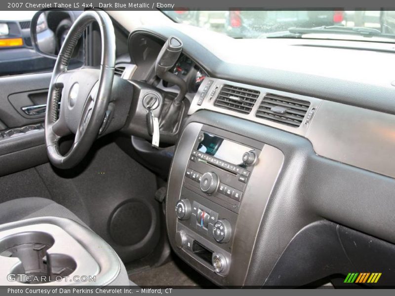 Dark Blue Metallic / Ebony 2007 Chevrolet Tahoe LS 4x4