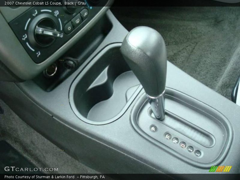 Black / Gray 2007 Chevrolet Cobalt LS Coupe