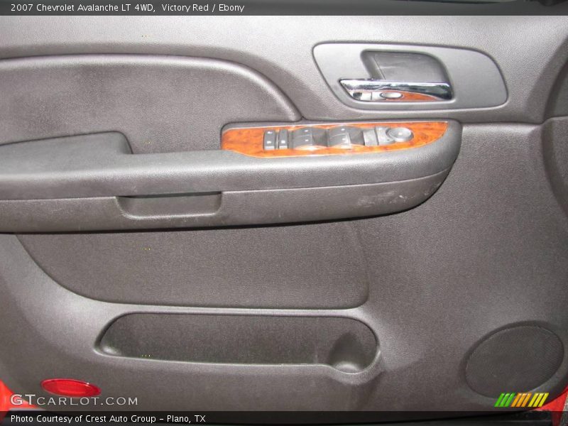 Victory Red / Ebony 2007 Chevrolet Avalanche LT 4WD