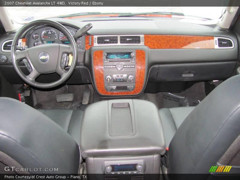 Victory Red / Ebony 2007 Chevrolet Avalanche LT 4WD
