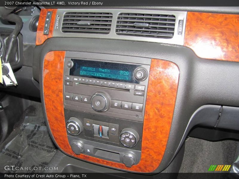 Victory Red / Ebony 2007 Chevrolet Avalanche LT 4WD