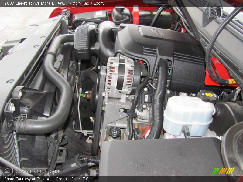 Victory Red / Ebony 2007 Chevrolet Avalanche LT 4WD