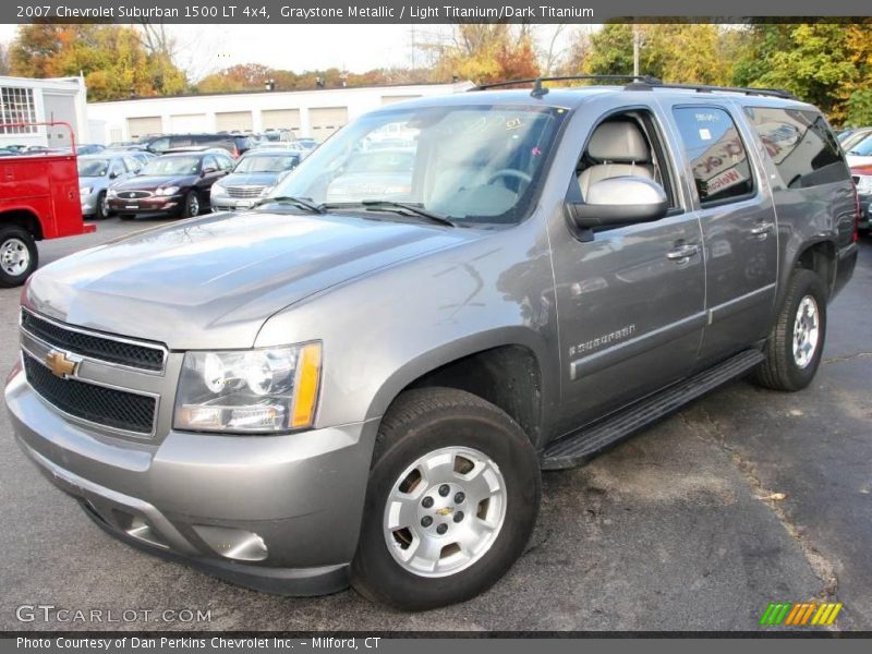 Graystone Metallic / Light Titanium/Dark Titanium 2007 Chevrolet Suburban 1500 LT 4x4