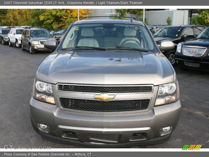 Graystone Metallic / Light Titanium/Dark Titanium 2007 Chevrolet Suburban 1500 LT 4x4