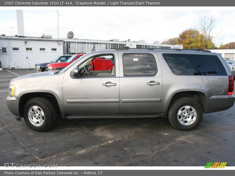 Graystone Metallic / Light Titanium/Dark Titanium 2007 Chevrolet Suburban 1500 LT 4x4