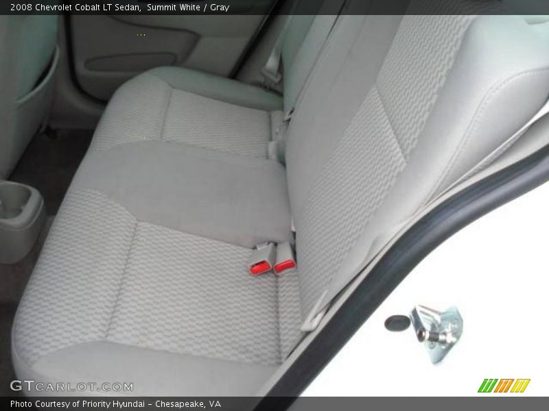 Summit White / Gray 2008 Chevrolet Cobalt LT Sedan