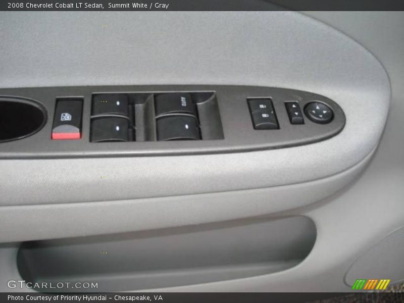 Summit White / Gray 2008 Chevrolet Cobalt LT Sedan