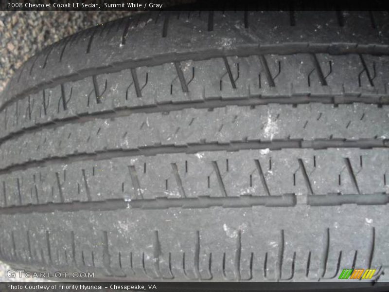 Summit White / Gray 2008 Chevrolet Cobalt LT Sedan