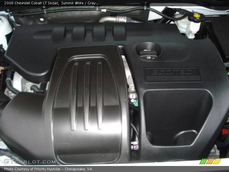 Summit White / Gray 2008 Chevrolet Cobalt LT Sedan