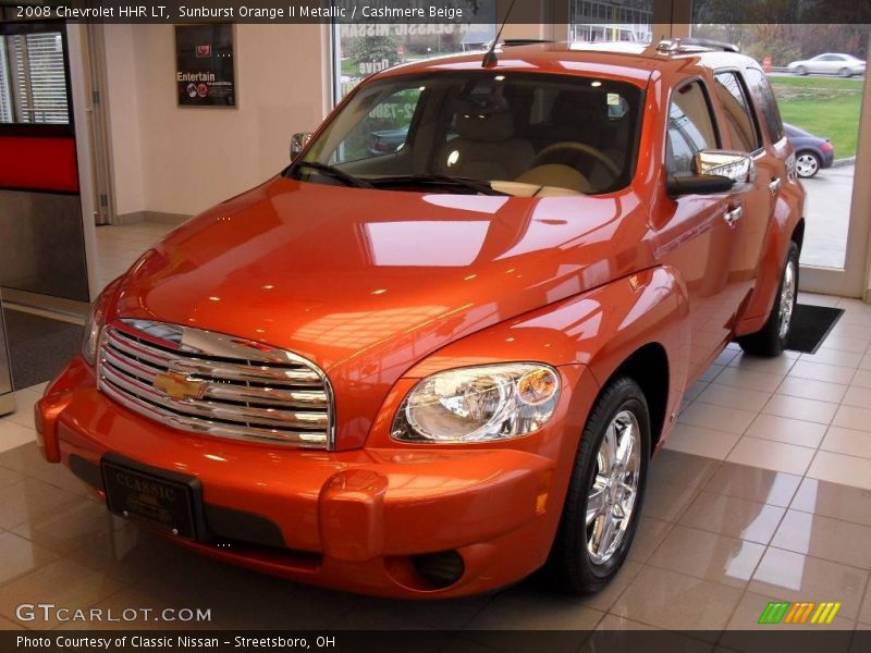 Sunburst Orange II Metallic / Cashmere Beige 2008 Chevrolet HHR LT