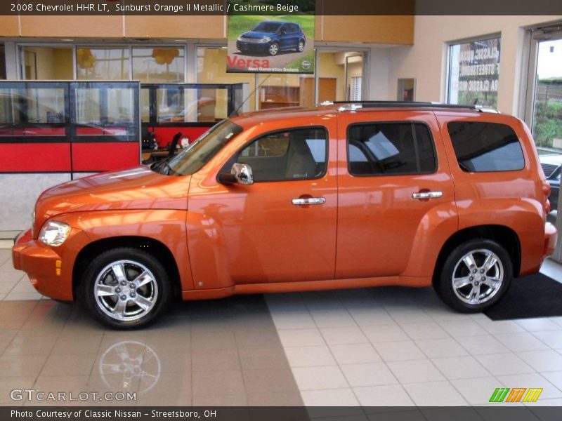 Sunburst Orange II Metallic / Cashmere Beige 2008 Chevrolet HHR LT