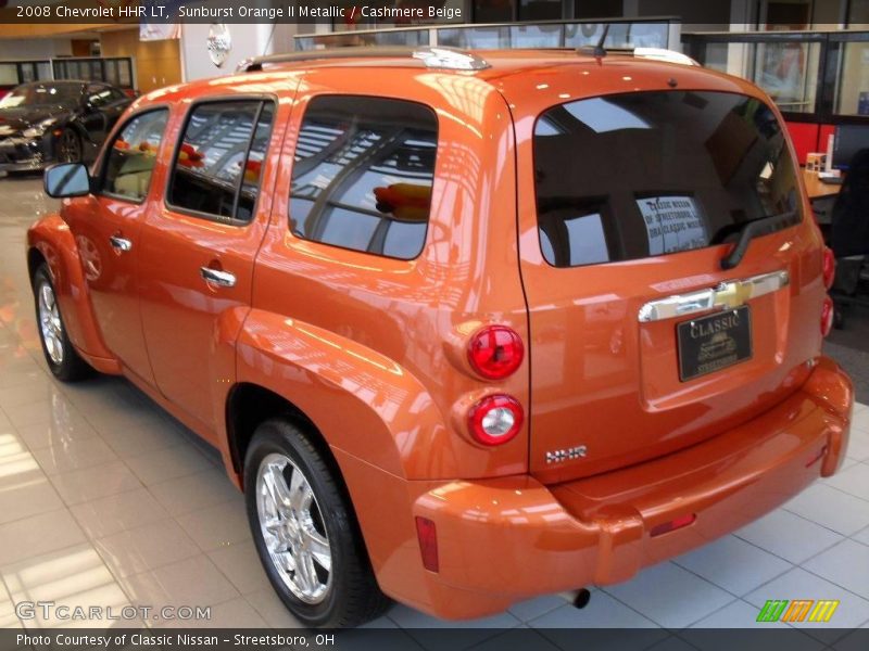 Sunburst Orange II Metallic / Cashmere Beige 2008 Chevrolet HHR LT