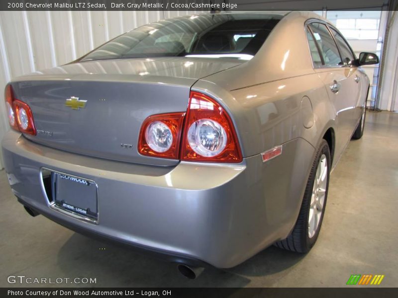 Dark Gray Metallic / Cocoa/Cashmere Beige 2008 Chevrolet Malibu LTZ Sedan