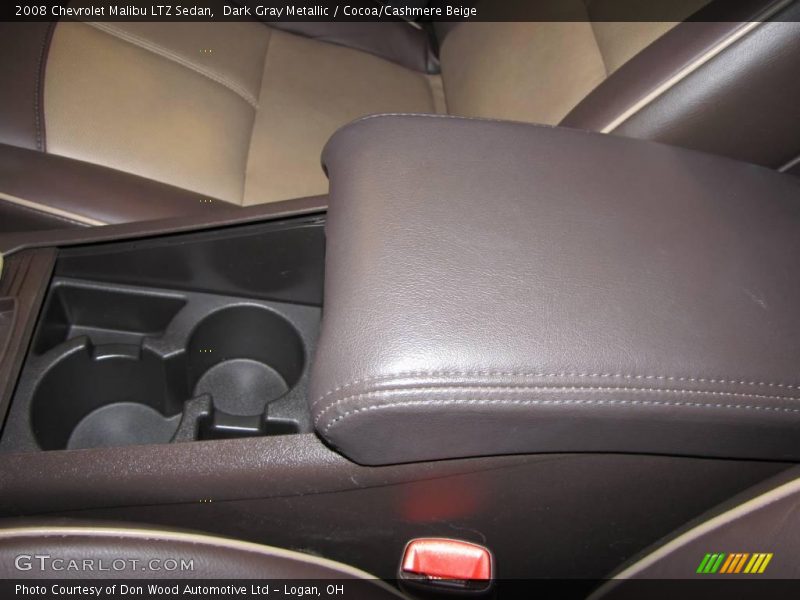 Dark Gray Metallic / Cocoa/Cashmere Beige 2008 Chevrolet Malibu LTZ Sedan