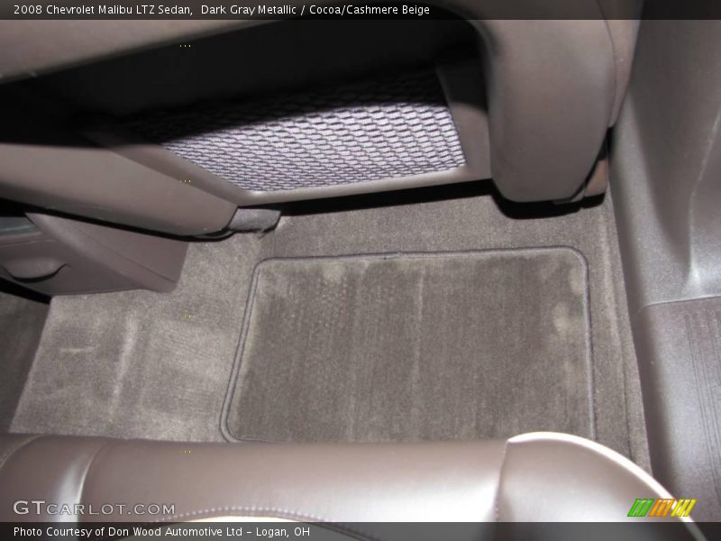 Dark Gray Metallic / Cocoa/Cashmere Beige 2008 Chevrolet Malibu LTZ Sedan