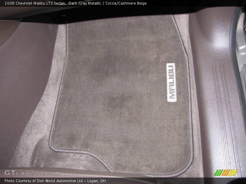 Dark Gray Metallic / Cocoa/Cashmere Beige 2008 Chevrolet Malibu LTZ Sedan