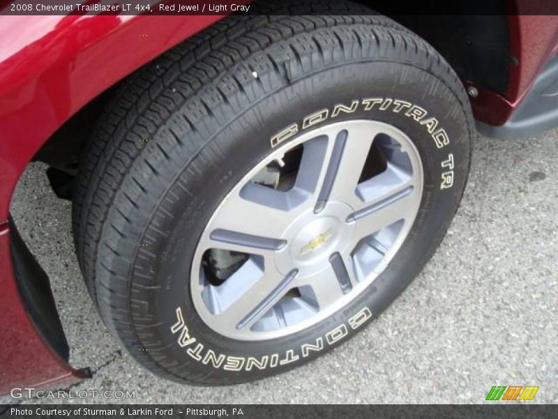 Red Jewel / Light Gray 2008 Chevrolet TrailBlazer LT 4x4