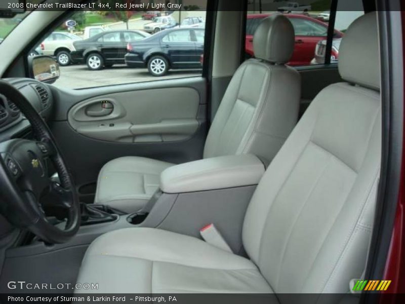 Red Jewel / Light Gray 2008 Chevrolet TrailBlazer LT 4x4