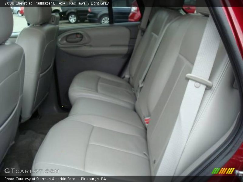 Red Jewel / Light Gray 2008 Chevrolet TrailBlazer LT 4x4