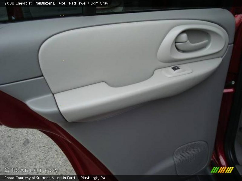 Red Jewel / Light Gray 2008 Chevrolet TrailBlazer LT 4x4