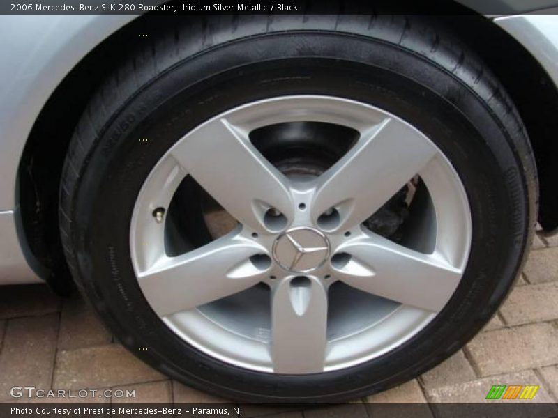 Iridium Silver Metallic / Black 2006 Mercedes-Benz SLK 280 Roadster