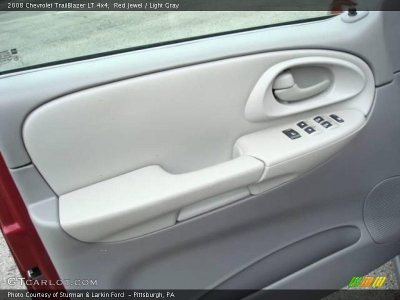 Red Jewel / Light Gray 2008 Chevrolet TrailBlazer LT 4x4