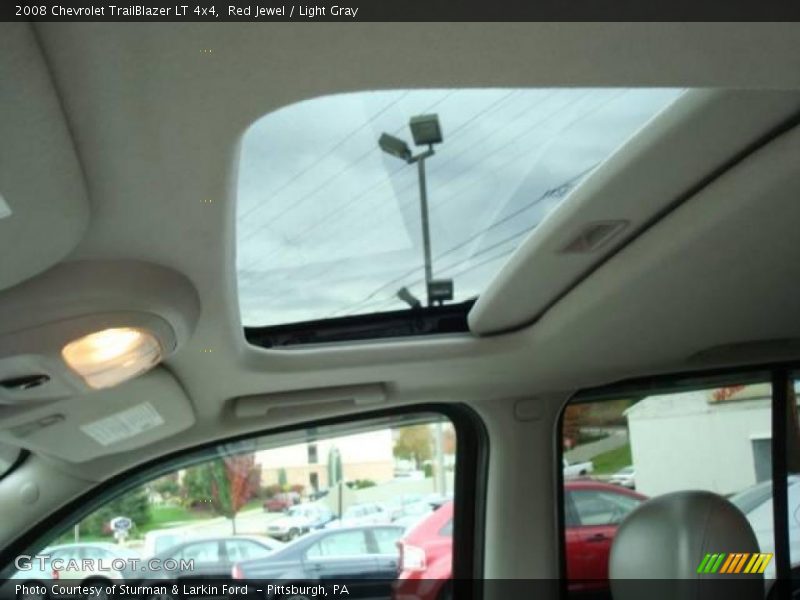 Red Jewel / Light Gray 2008 Chevrolet TrailBlazer LT 4x4
